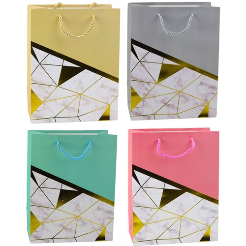  Geometric Patterns Marble Gift Bag 23 x 18 x 10.5 cm Slike