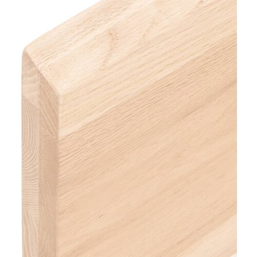  Zidna polica 60x60x(2-4) cm neobrađena masivna hrastovina Slike