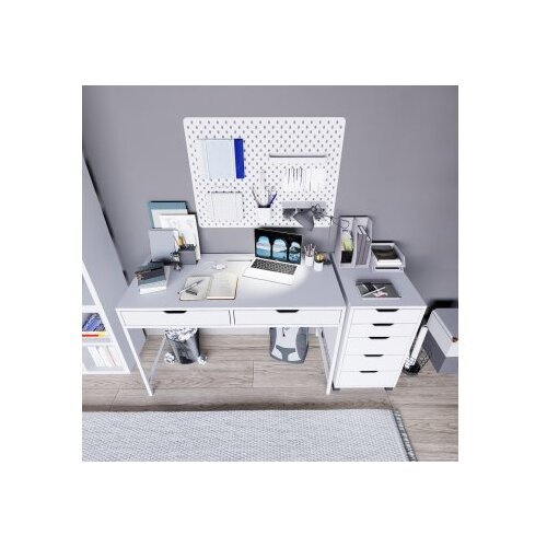 Hanah home Desk Duru Set 1600-49, 120x77.4x55 cm, Bijela Cijene