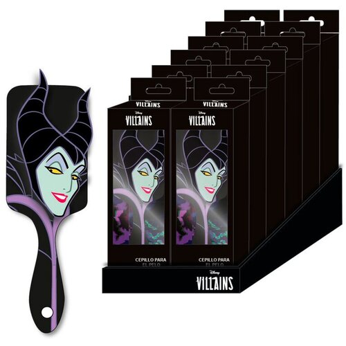 Disney Cerd&amp;aacute; četka za kosu Villains Maleficent 26 cm Slike