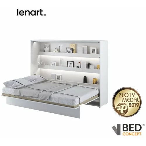 Bed Concept Krevet u ormaru BC-04 - 140x200 cm - bijela