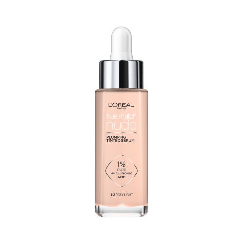 L´Oréal Paris True Match Nude Plumping Tinted Serum tonizirajući serum s 1% hijaluronskom kiselinom 30 ml Nijansa 1-2 very light Cijene