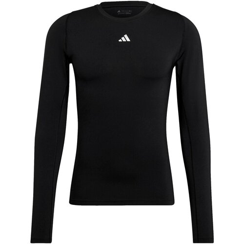 Adidas Majice z dolgimi rokavi CAMISETA ENTRENAMIENTO HOMBRE TECHFIT HP0626 Črna Slike