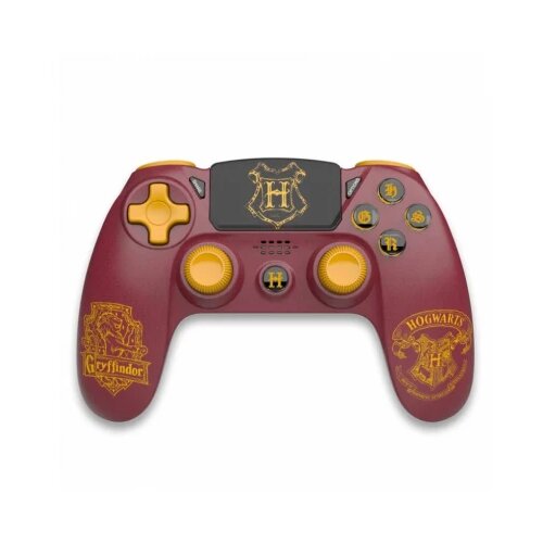 FREAKS & GEEKS Harry Potter Wireless PS4 Controller - Gryffyndor Red Cene