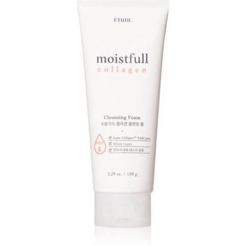 ETUDE Moistfull Collagen nežna čistilna pena z vlažilnim učinkom 150 g Slike