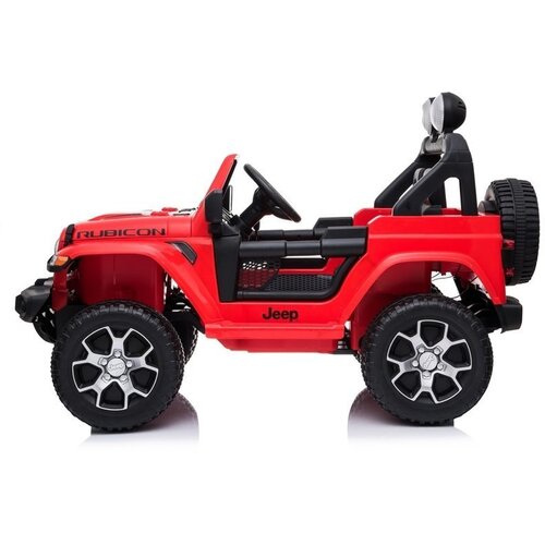 Lean Toys Otro&amp;scaron;ki avto na akumulator Jeep Wrangler Rubicon Rdeča 4x4 lea Slike