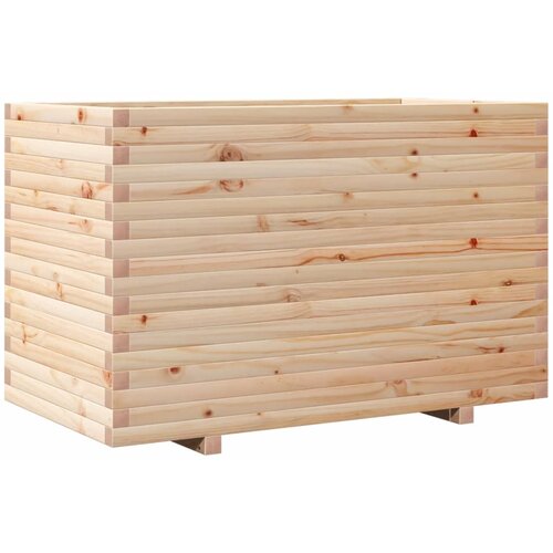Maison Chic Vrtno cvetlično korito - Cvetlični Lonec 110x60x72 cm trdna borovina, (21789282) Slike