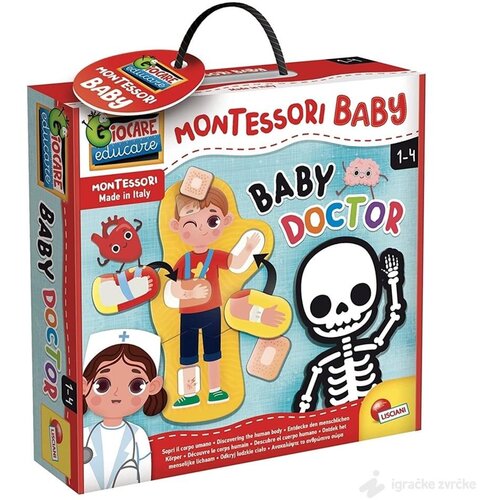 Lisciani montesori edukativni set baby doktor Cene