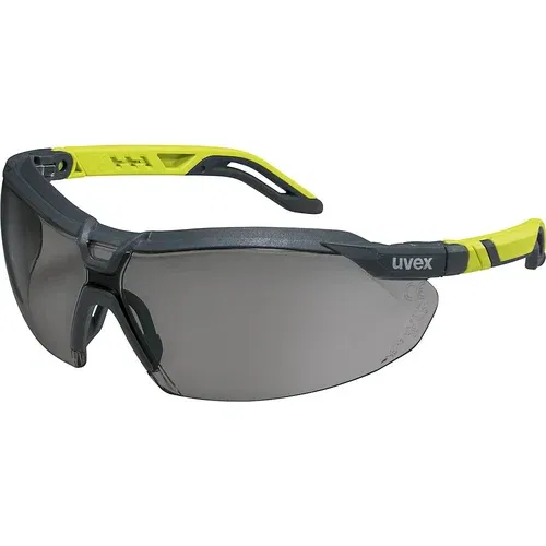 Uvex Zaščitna očala serije i, i-5, tonirane leče, antracitne/rumeno-zelene barve
