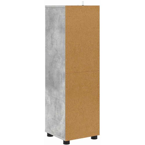  Kupaonski ormar s ladicama Betonski sivi 30,5 x 30 x 101 cm Slike