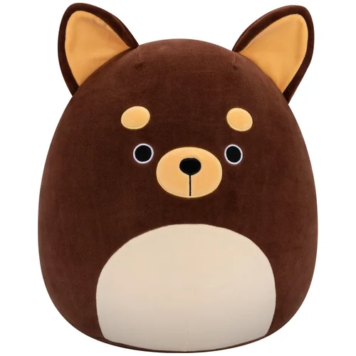 Squishmallows Barkevina temno rjava čivava, 35 cm