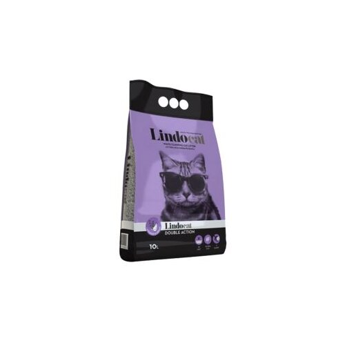 Lindocat posip za mačke - double action lavender 10l Cene