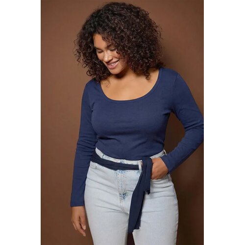 Trendyol Ženska bluza Tbbaw26Af00112, Tamnoplava Cene
