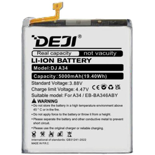  Baterija DEJI za Samsung A34 5G EB-BA346ABY (5000 mAh) Cene