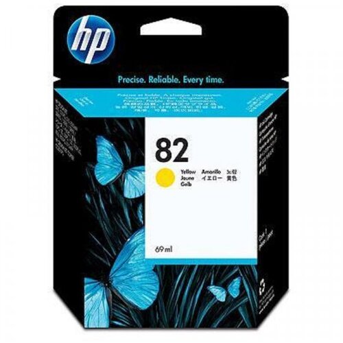 HP Tinta 82 C4913A yellow Cene