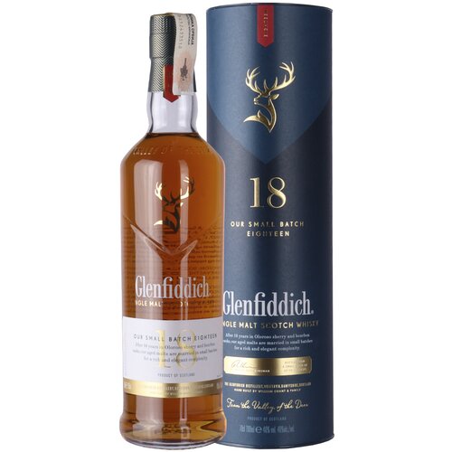 whisky Glenfiddich 18 Years Old 0.7L Slike