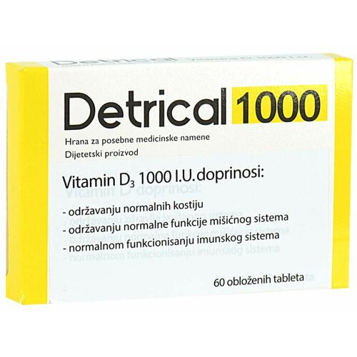 Detrical 1000 60 tableta Cene