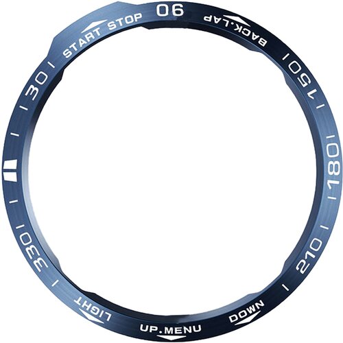 INF modri okvir - bele črke za garmin fenix 6x, (22076782) Cene