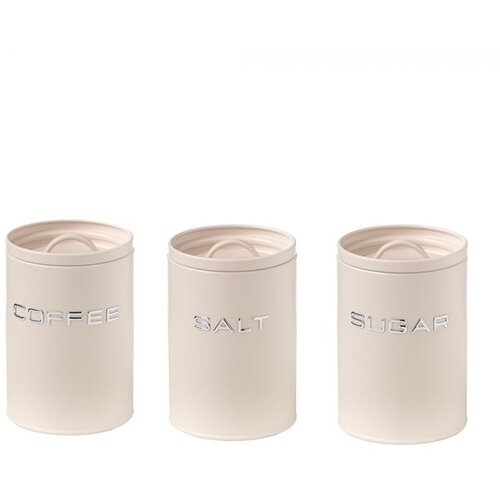 Evviva Set doza h15c, / 3 kos / krem / kovina, (21318311) Cene