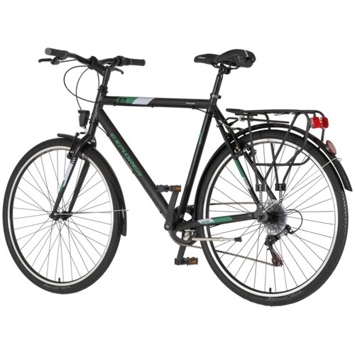 Explorer bicikl tour axys 28&amp;quot; alu 23&amp;quot; v-brake 6 brzina 175-193cm (xl) crno zeleni mat 1282095 Slike