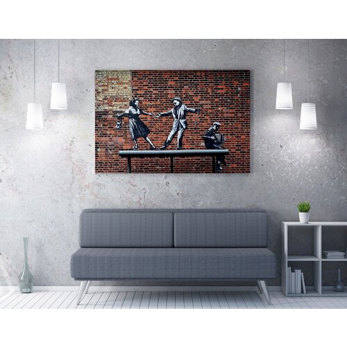  WY29 (70 x 100) multicolor decorative framed canvas painting Cene