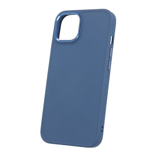 Onasi satin silikonski ovitek za iPhone 13 Pro - moder Cene