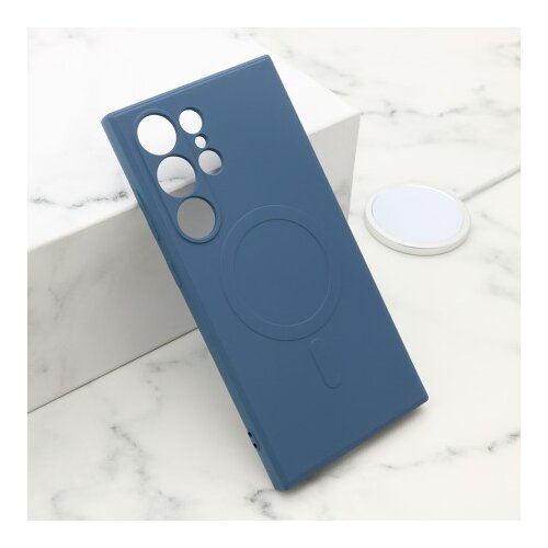  Futrola velvet touch magsafe za samsung s928b galaxy s24 ultra 5g plava ( F120012 ) Slike
