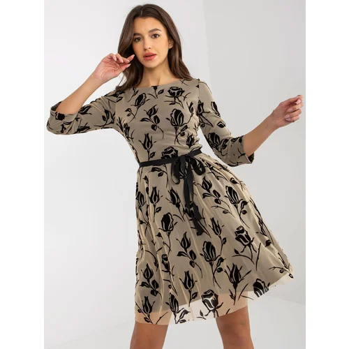 Fashionhunters Ženska haljina Floral