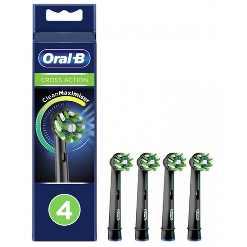 Oral-b nadomestni nastavek, 4 kos CROSS ACTION BLACK 4210201355854 Cene