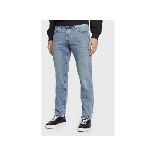 Calvin Klein Jeans Jeans hlače J30J323096 Modra Straight Fit