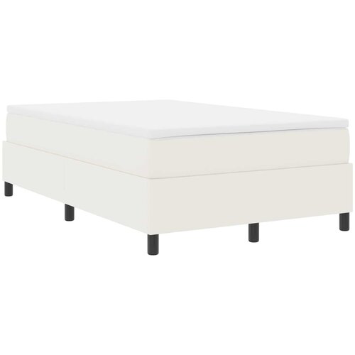 Krevetna platforma Krema 120 x 190 cm Kordura tekstil Slike