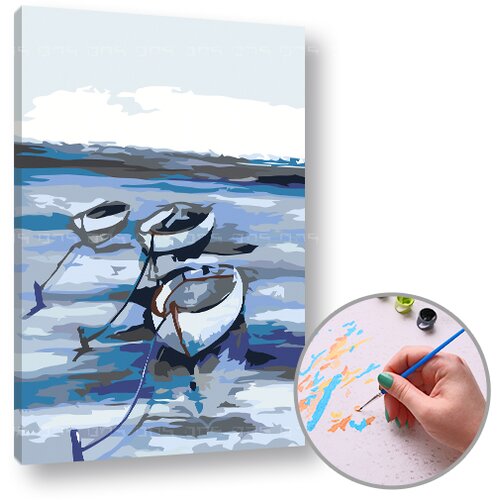 Artmie Slikanje po brojevima BRODOVI NA MORU | niske težine Cene