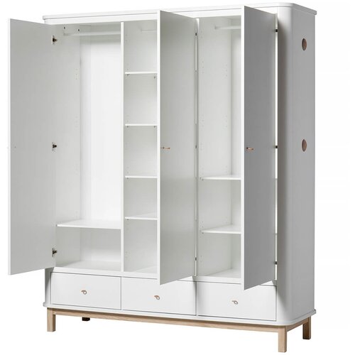 Oliver Furniture&amp;reg; trodelna omara white/oak Slike