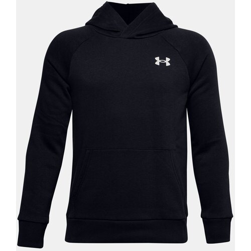 Under Armour Sweatshirt UA RIVAL COTTON HOODIE-BLK - Boys Slike