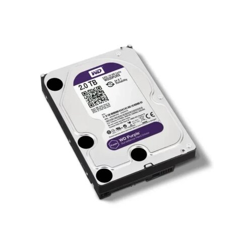 Western Digital Hard disk 2TB SATA3 Caviar 64MB WD20PURX Purple Cene