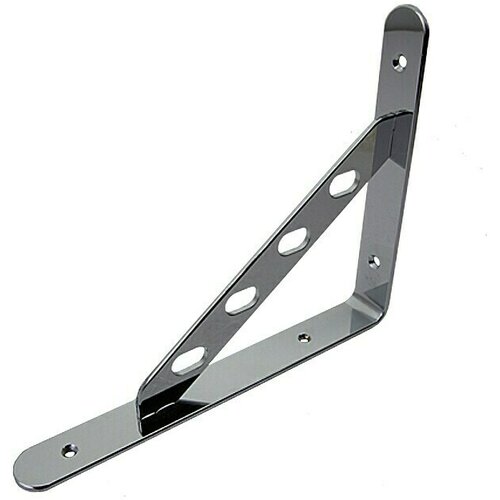 STABILIT Zidni nosač police Alpha Line (200 x 30 x 250 mm, Opteretivost: 200 kg, Čelik, Krom) Slike