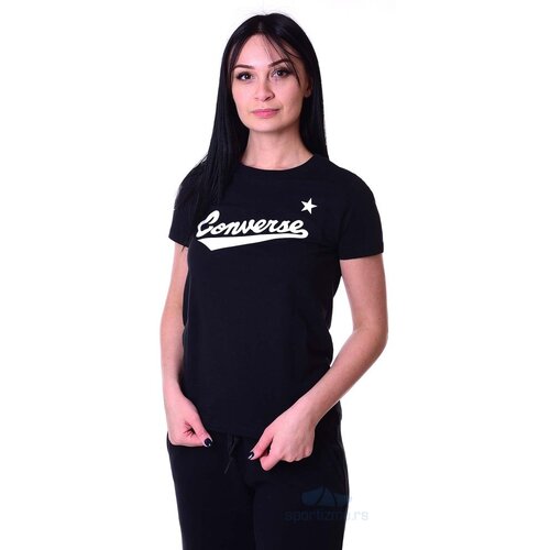 Converse ženska majica Center Front Logo Tee 10018268-A01-001 Cene