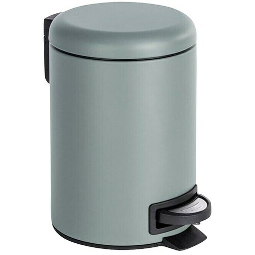  Kanta za otpad s nožnim mehanizmom Leman (3 l, Siva, Metal) Slike