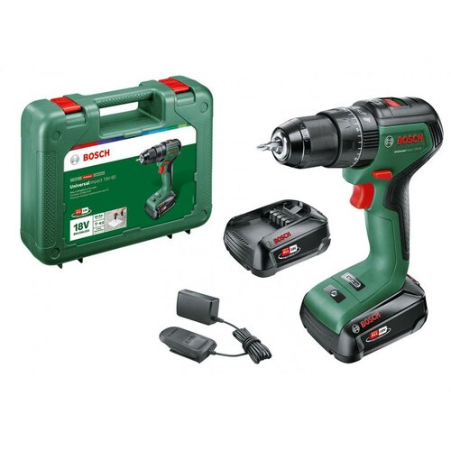 Bosch Akumulatorski udarni vrtalni vijačnik UniversalImpact 18-V (18 V, 2 x 2 Ah, 60 Nm) Slike