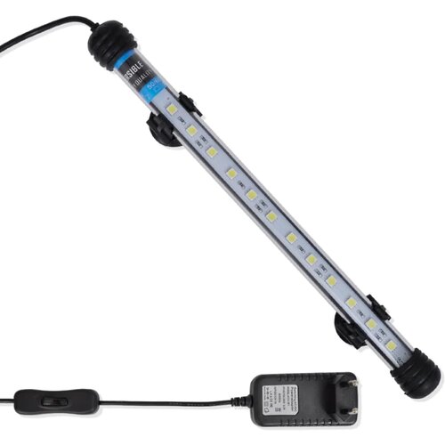 vidaXL LED Lampa za akvarijum 28 cm Bijela Cijene