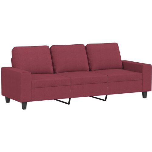  Trosjed od tkanine crvena boja vina 180 cm Slike