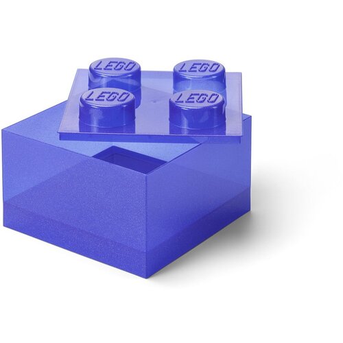 Lego Vijolična plastična otroška škatla za shranjevanje 25x25x18 cm – Cene