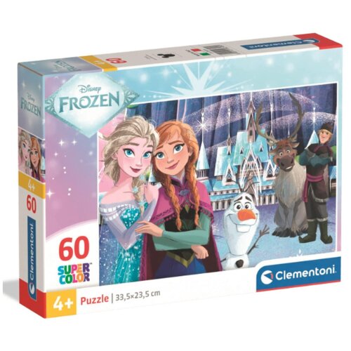 Clementoni Disney Frozen Super Color puzzle od 60 dijelova - Slike