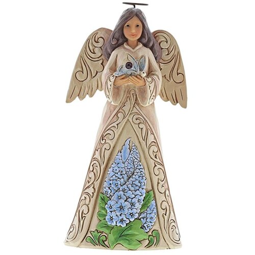 Jim Shore January Angel Cene