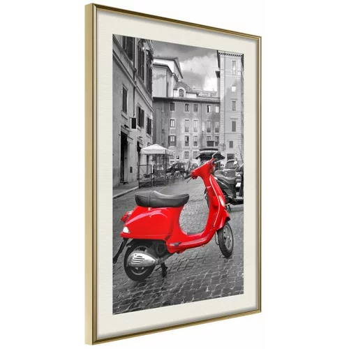  Poster - The Most Beautiful Scooter 30x45