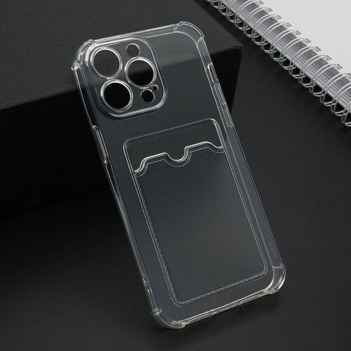  Maska card pocket za iphone 15 pro max/ providna Slike