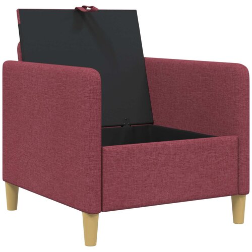 SOFA s pohranom Vinska crvena 72 x 78 x 87 cm Poliester Slike