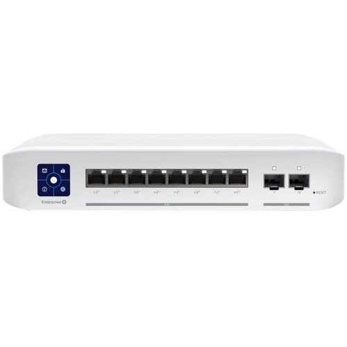 Ubiquiti Switch Enterprise 8 PoE [Layer 3 PoE Switch 8x 2 5 GbE portova 2x 10G SFP + portovi] Slike