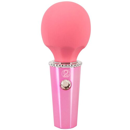 You2Toys Mini Wand - punjivi masažer vibrator (pink) Slike