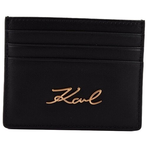 Karl Lagerfeld SIGNATURE CARDHOLDER Crna Slike